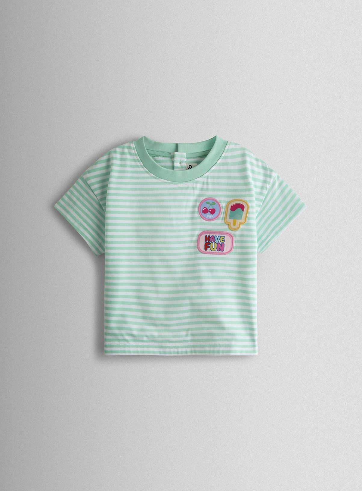 JOJO MAMAN BÉBÉ Ice Cream Patch T Shirt 2-3 Years - Image 1 thumbnail